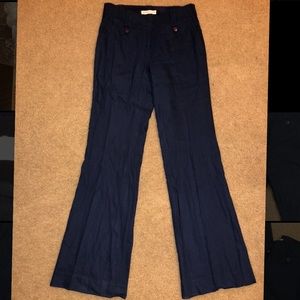 Rebecca Taylor Navy Blue Dress Pant Size 2